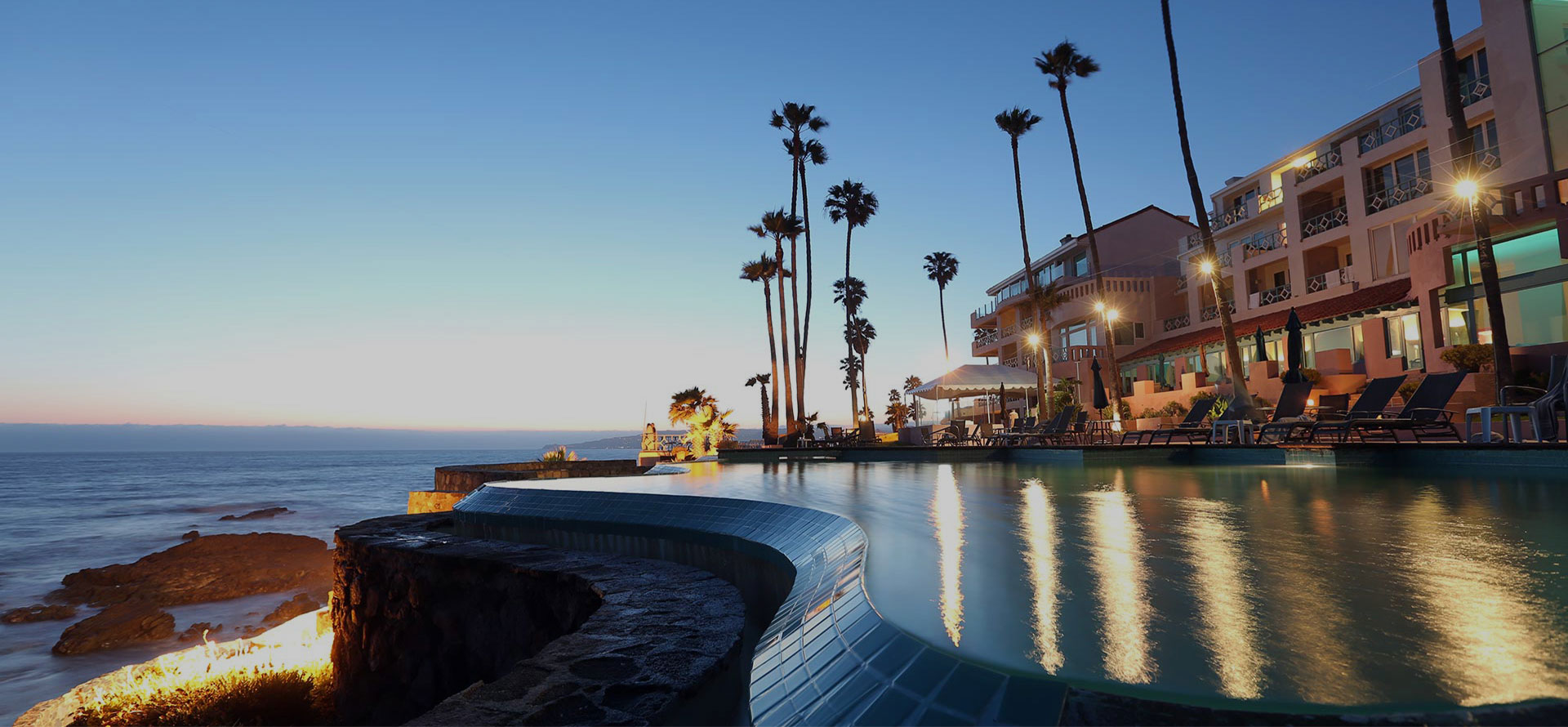 Sunset in Tijuana All-Inclusive Resort.