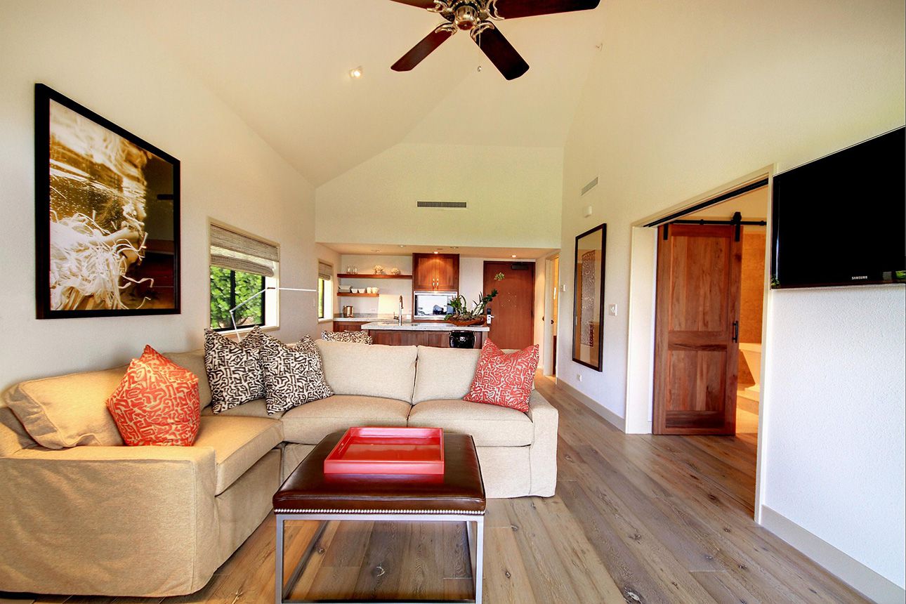 Ocean View Suite - living room.