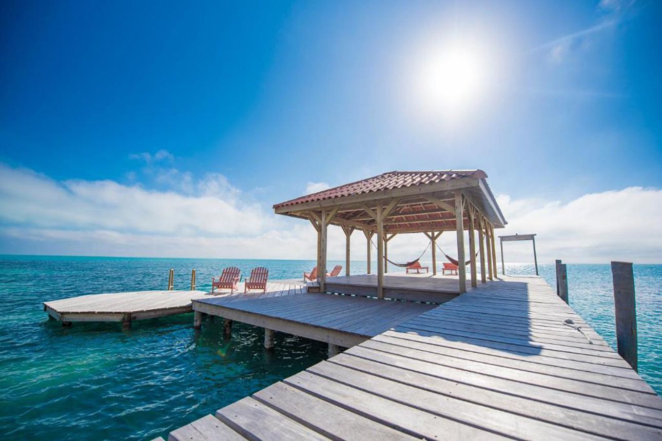 St. George’s Caye Resort ocean view.