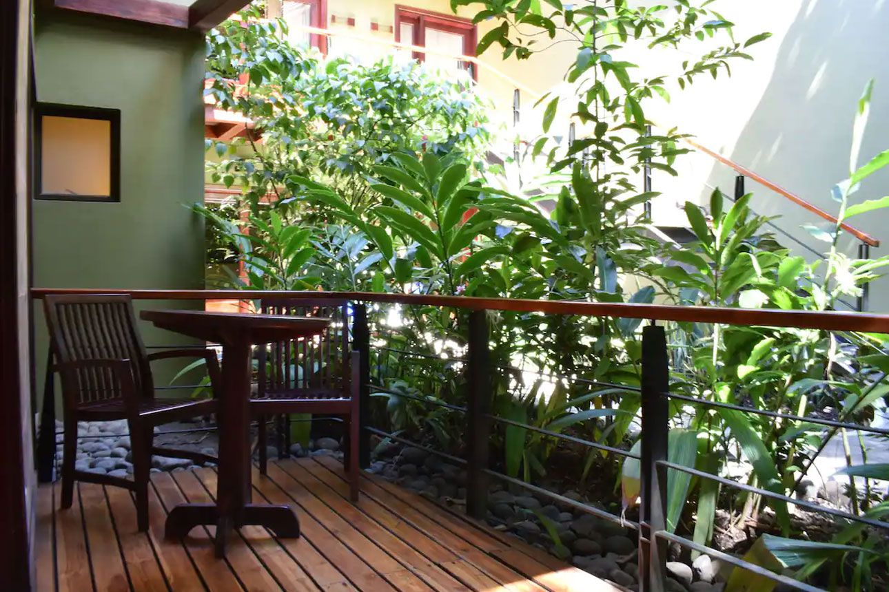 Garden view suite-balcony..