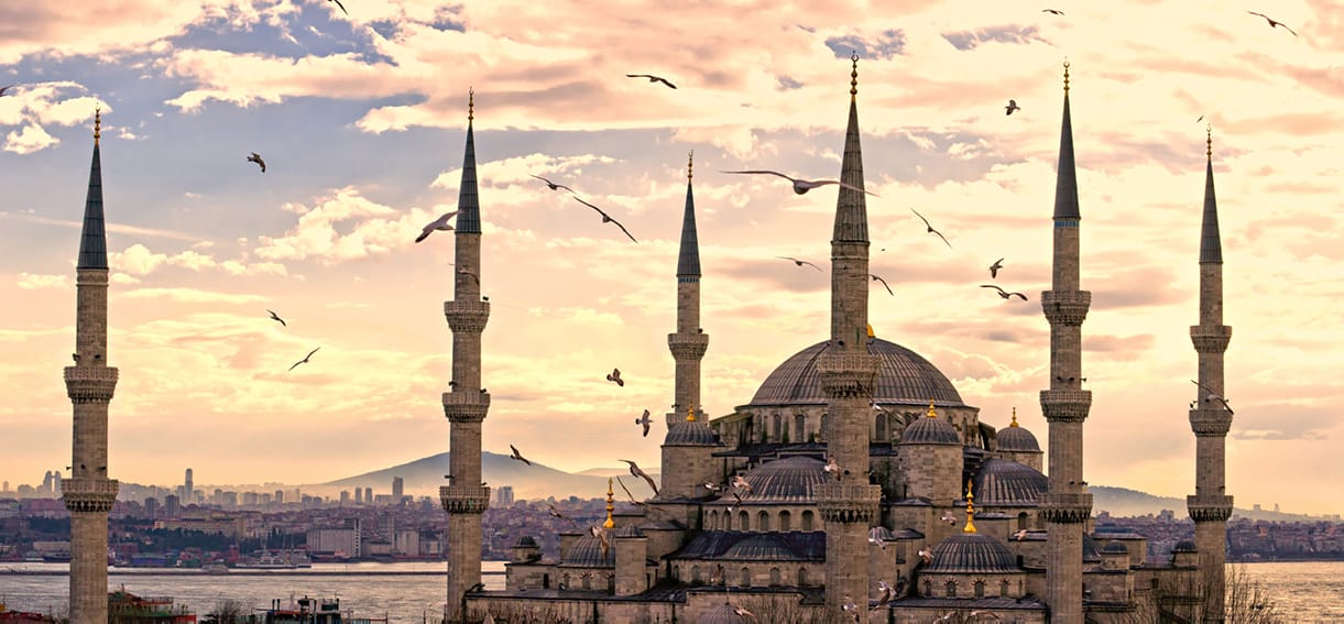 Honeymoon in Turkey.