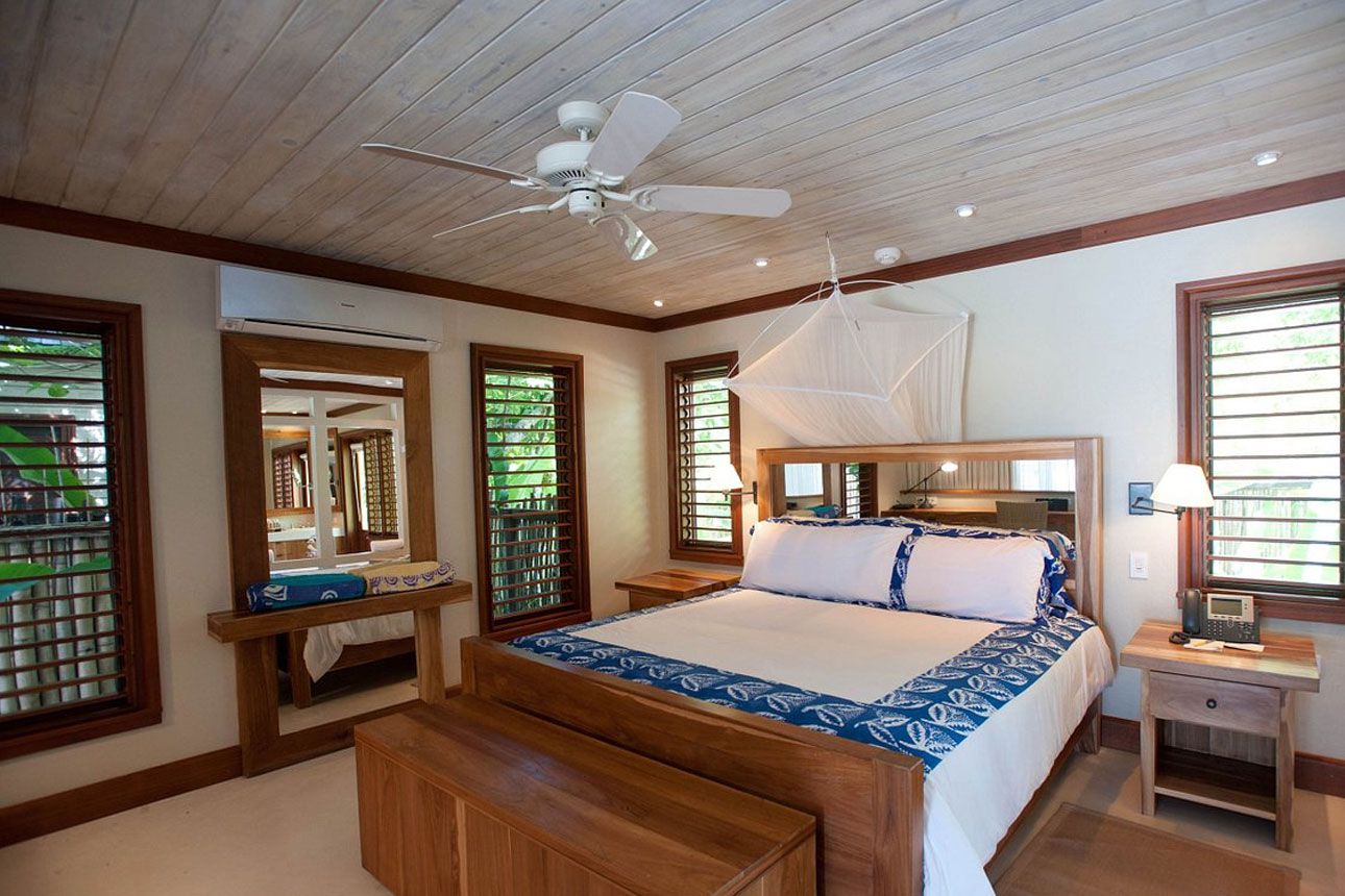 Two-Bedroom Beach Villa-bedroom.