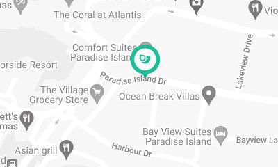 Comfort Suites Paradise Island on the map.