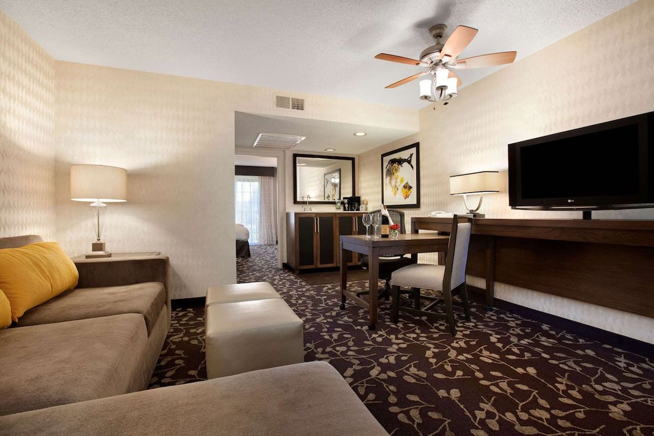 Executive Suite - living room.