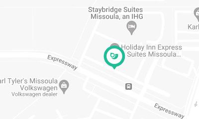 Holiday Inn Express and Suites Missoula on the map.