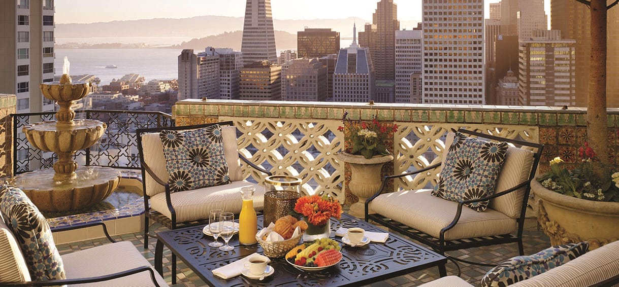 San Francisco Downtown Hotels view.