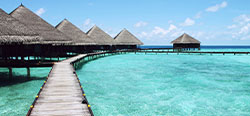 Fiji overwater bungalows.