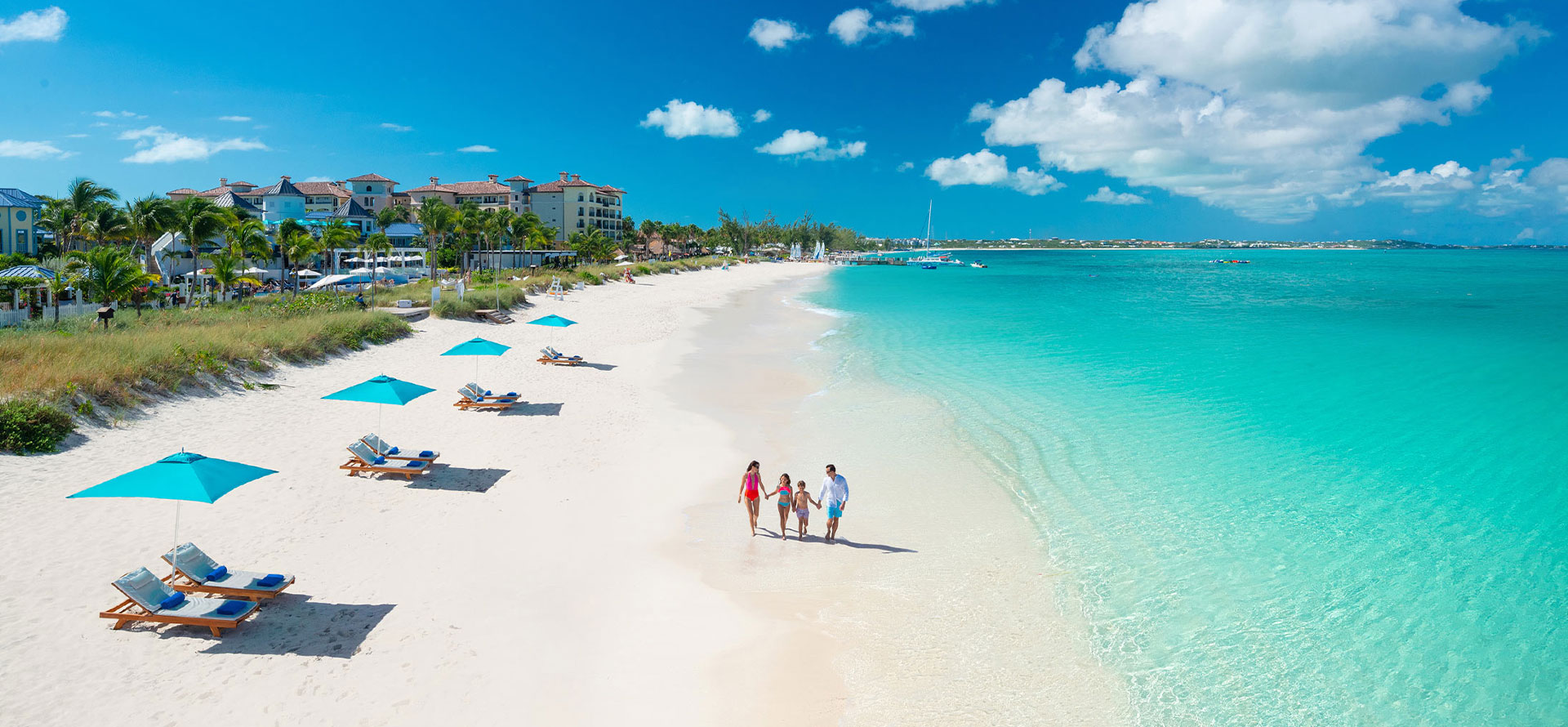 Turks and caicos all inclusive family resorts on the beach.