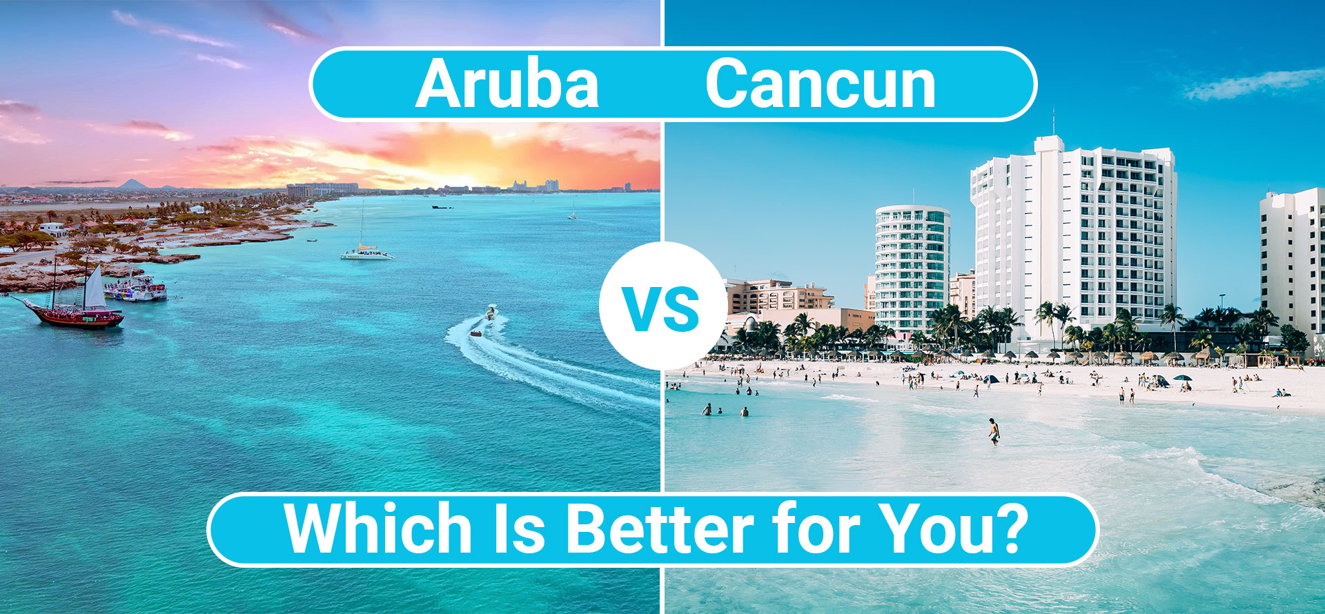 Aruba vs cancun.
