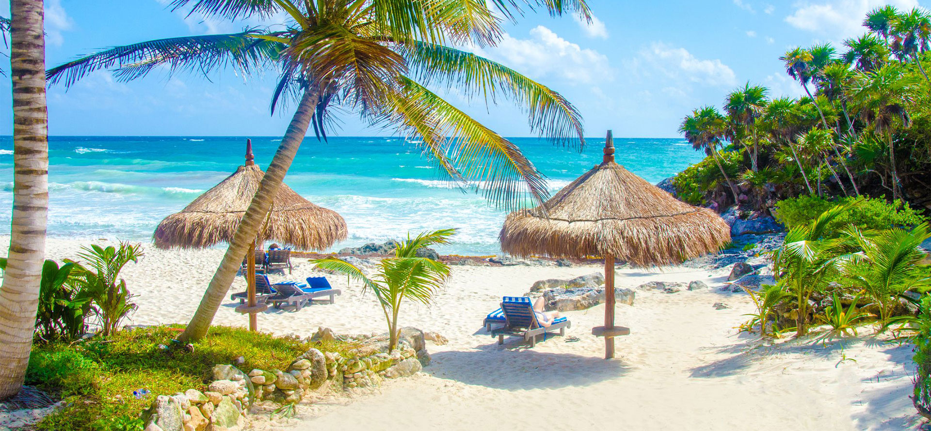 Tulum beautiful beach at best month to visit.