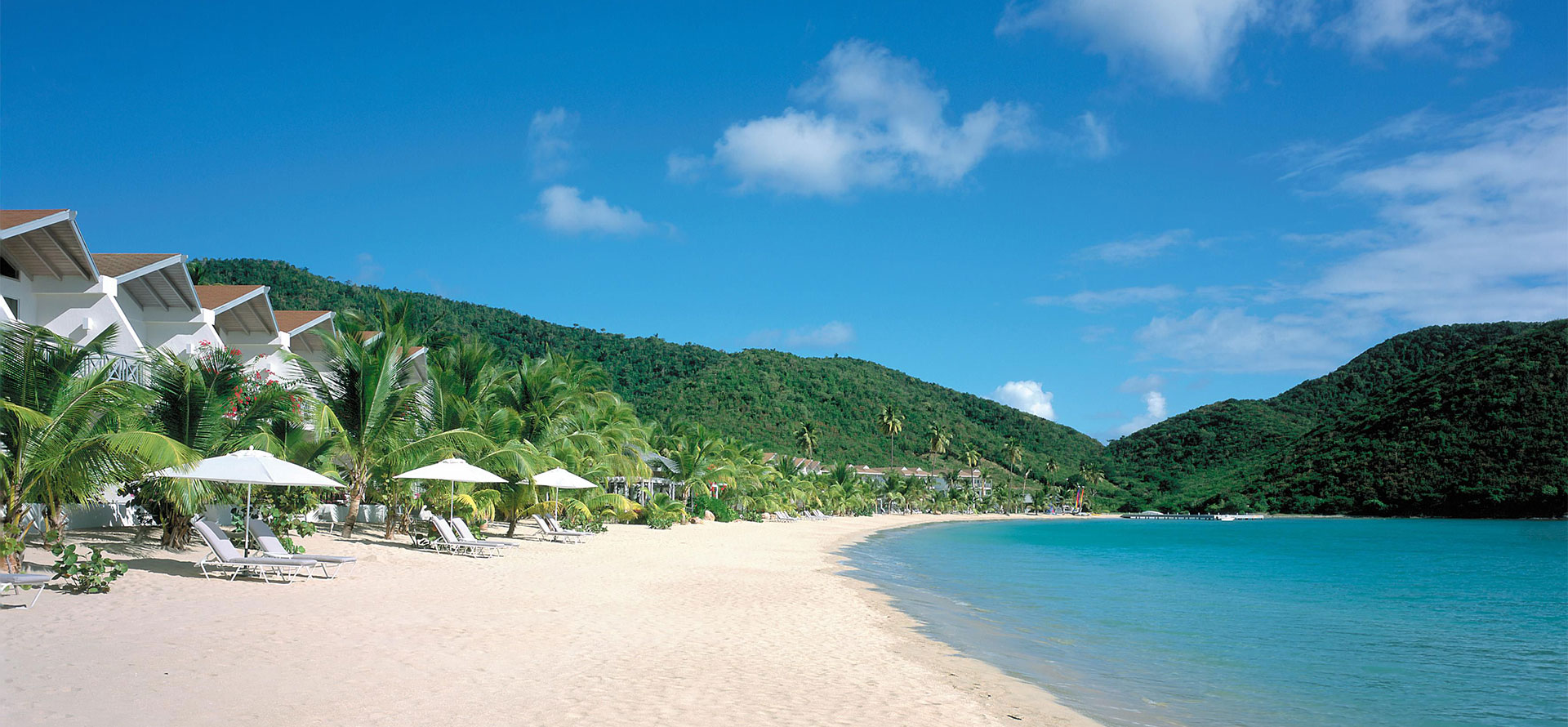 Antigua honeymoon resorts with beach.