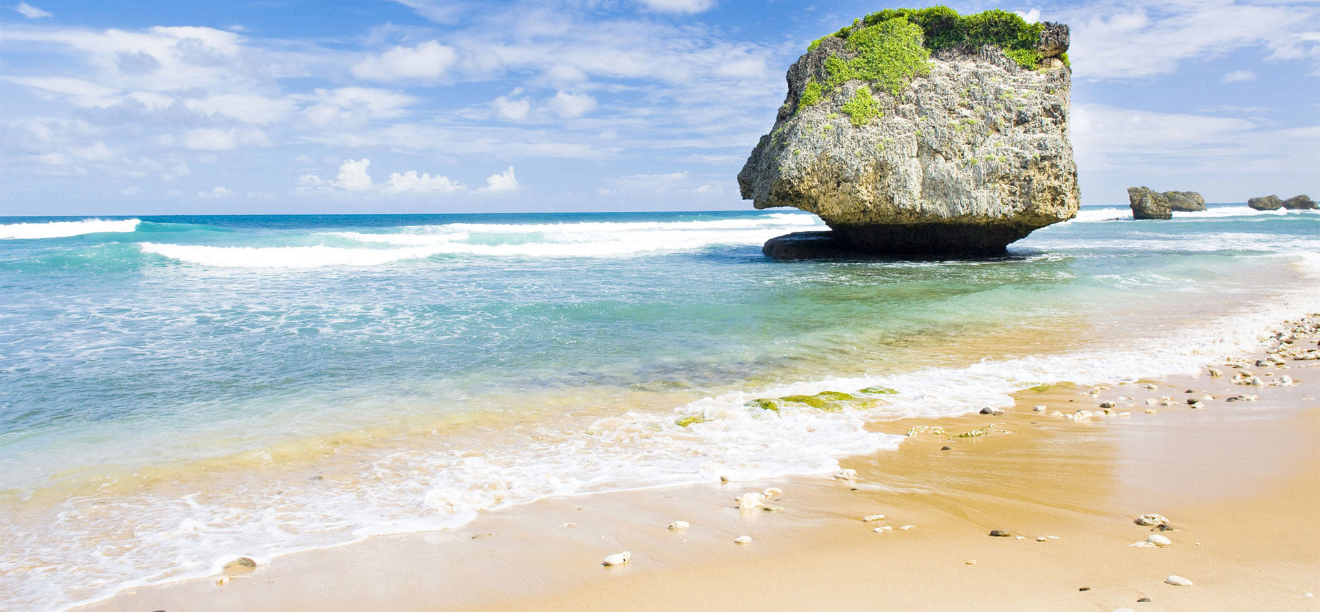 Barbados honeymoon beach.