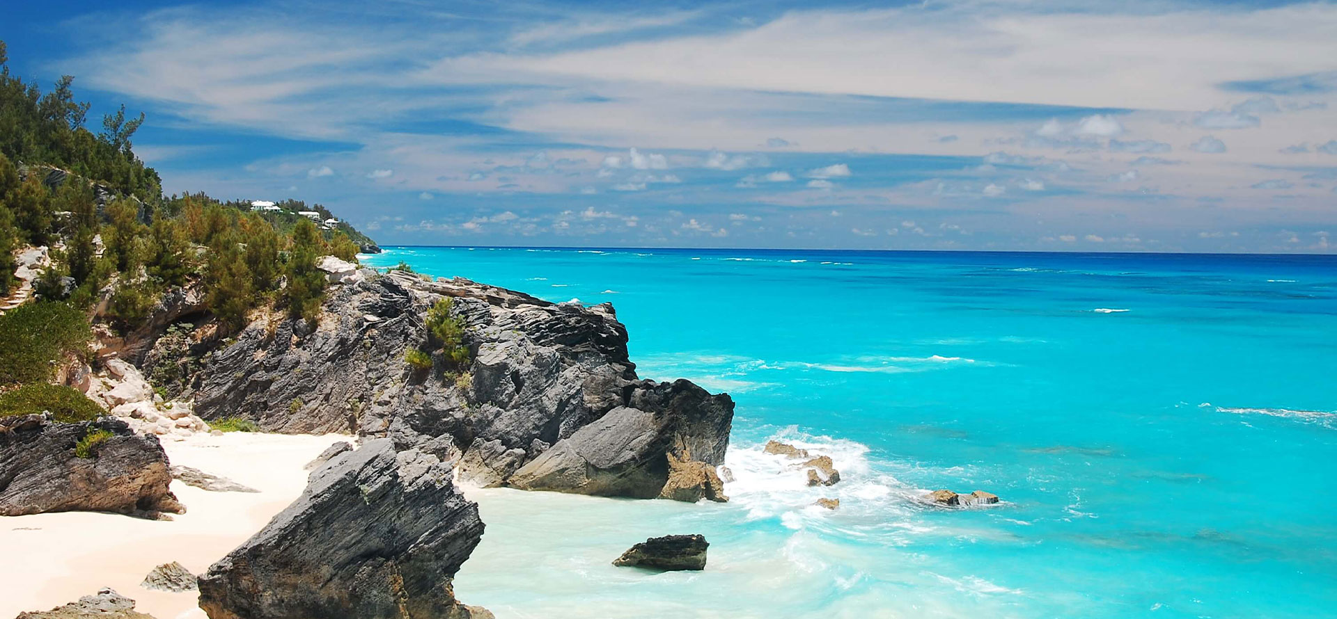 Bermuda honeymoon landscape.