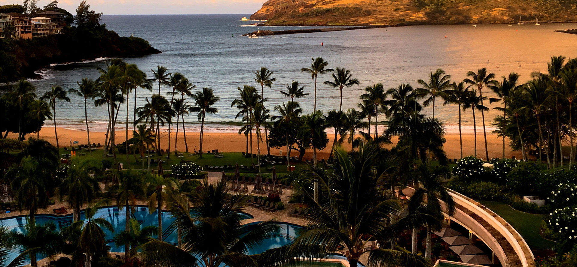 Maui honeymoon sunset.
