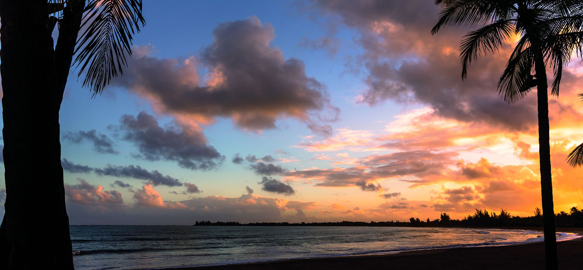 Puerto rico honeymoon resorts sunset.