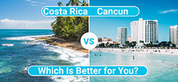 Costa rica vs cancun.