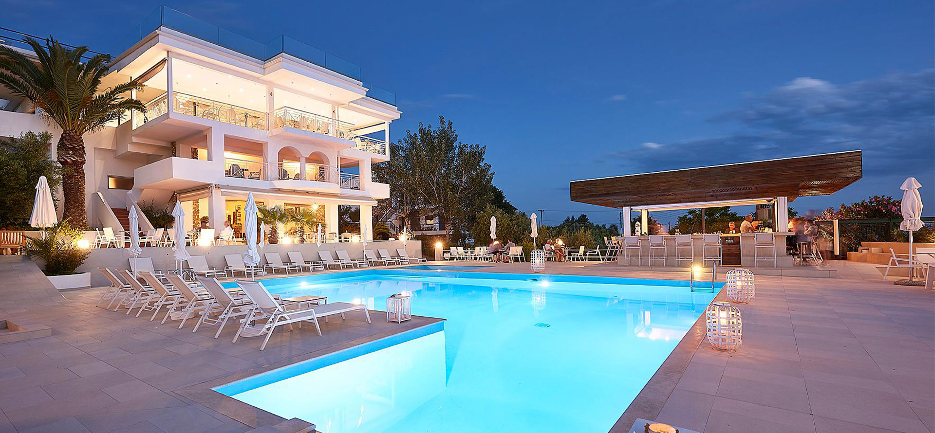 Greece all inclusive resorts night.