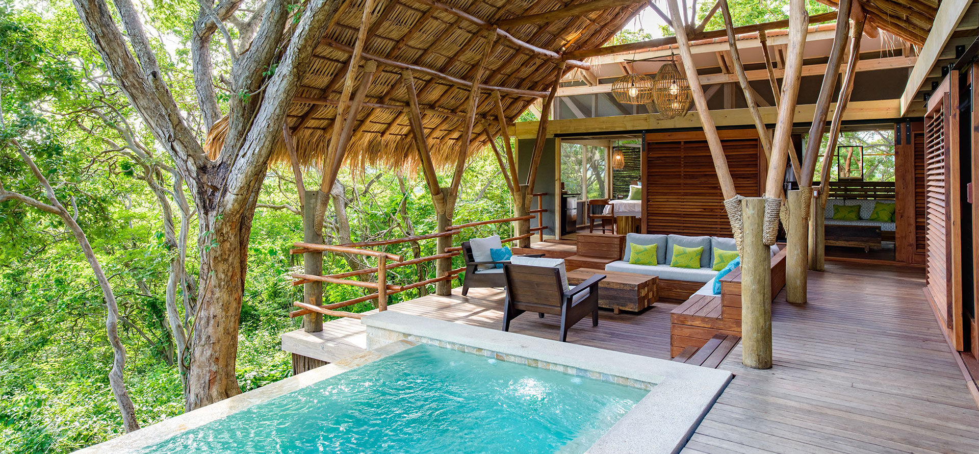 Nicaragua all inclusive resort lounge zone.