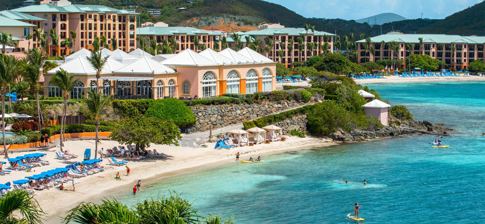 St thomas luxury resorts landscape photo.