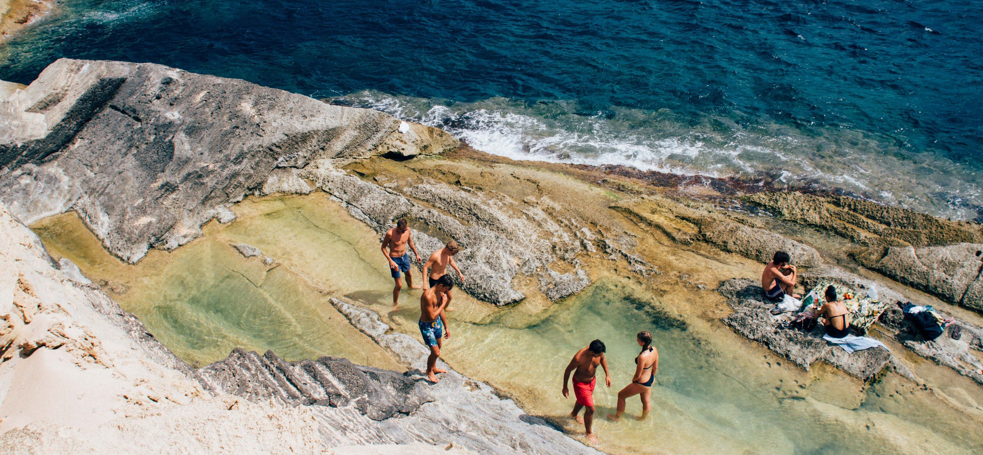 Hiking in Ibiza.