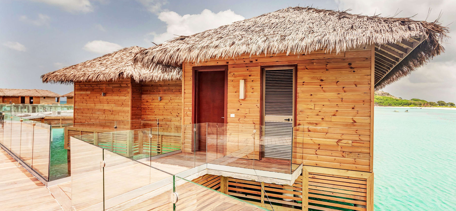 Bungalows in Antigua.