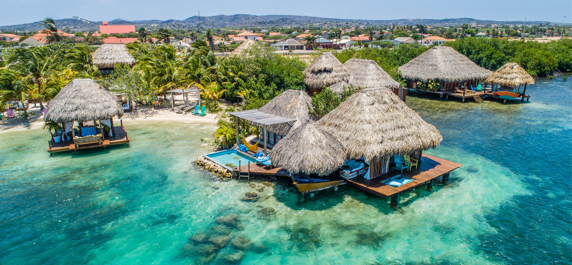 Landscape in Aruba.