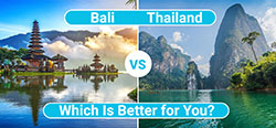 Bali vs Thailand.