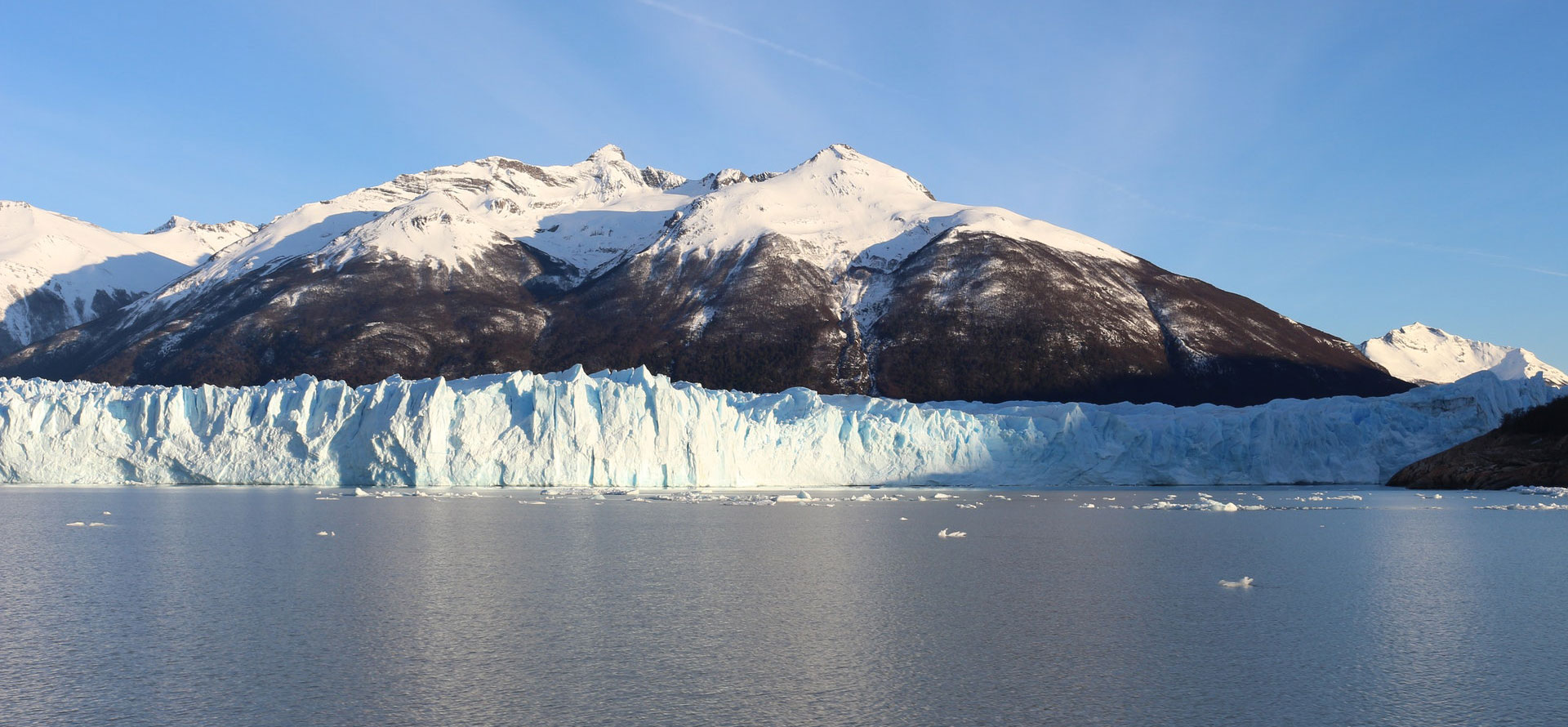 Glacier in Argentina.