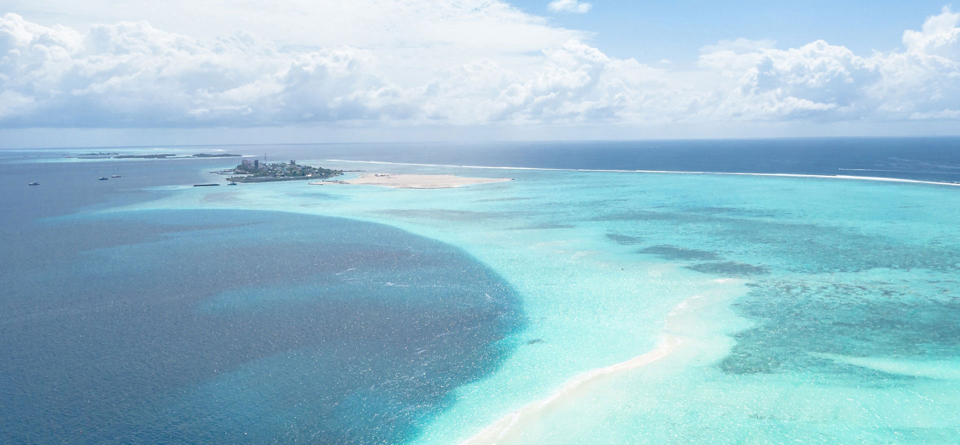 Landscape in Cayman Islands.