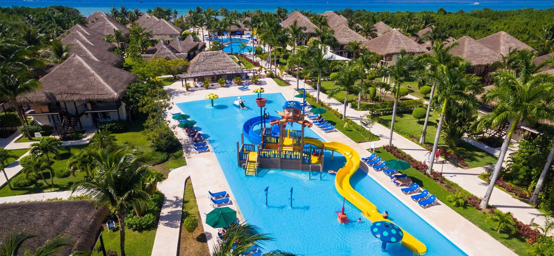 Swimming pool in Cozumel.