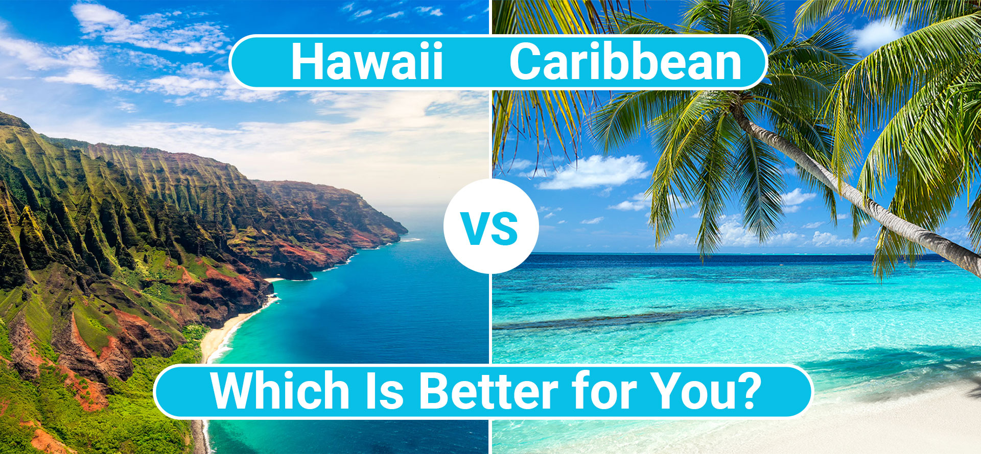 Hawaii vs Caribbean.