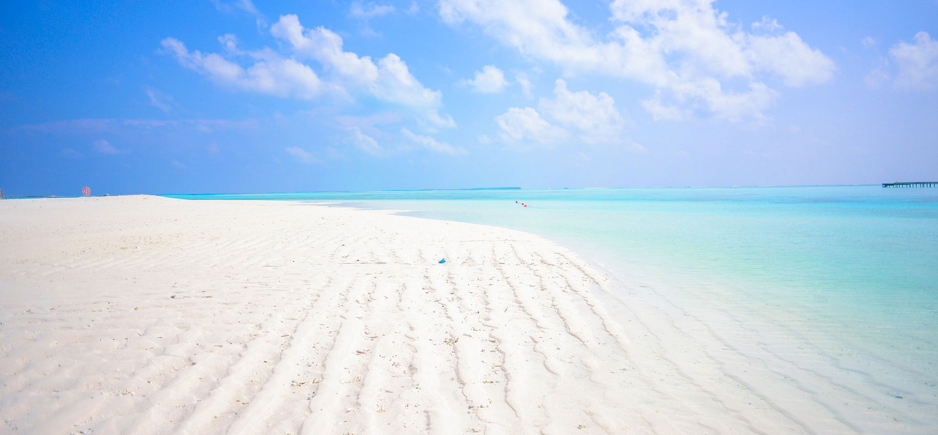 Beautiful water in Maldives.