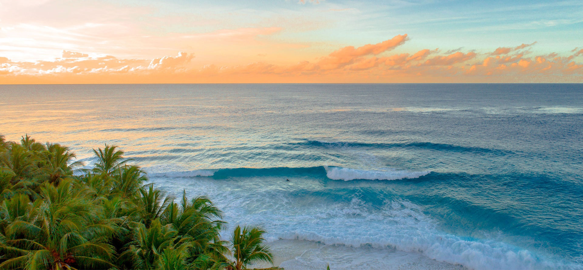 Ocean in st Lucia.