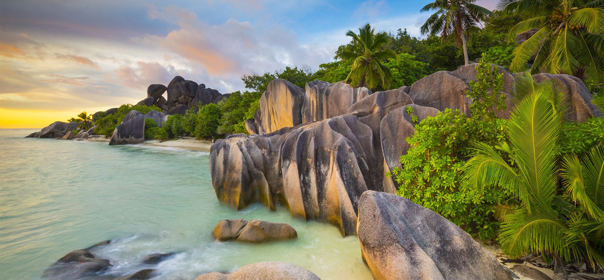 Rocks in Seychelles.