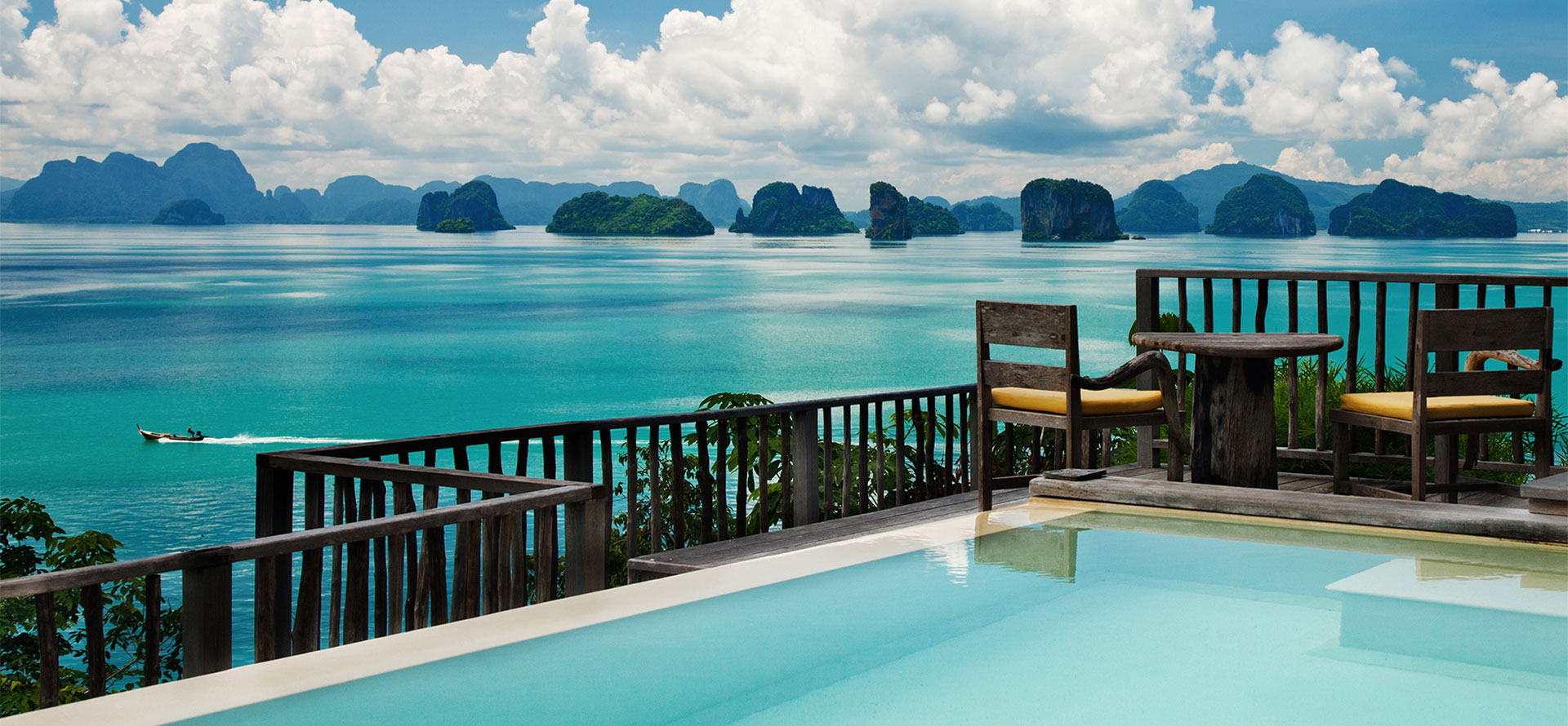 Thailand all-inclusive adults only resort and rocks.