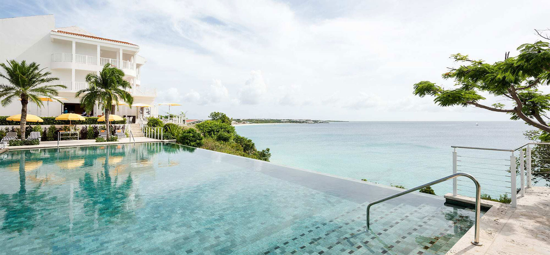 Swimming pool in Anguilla.