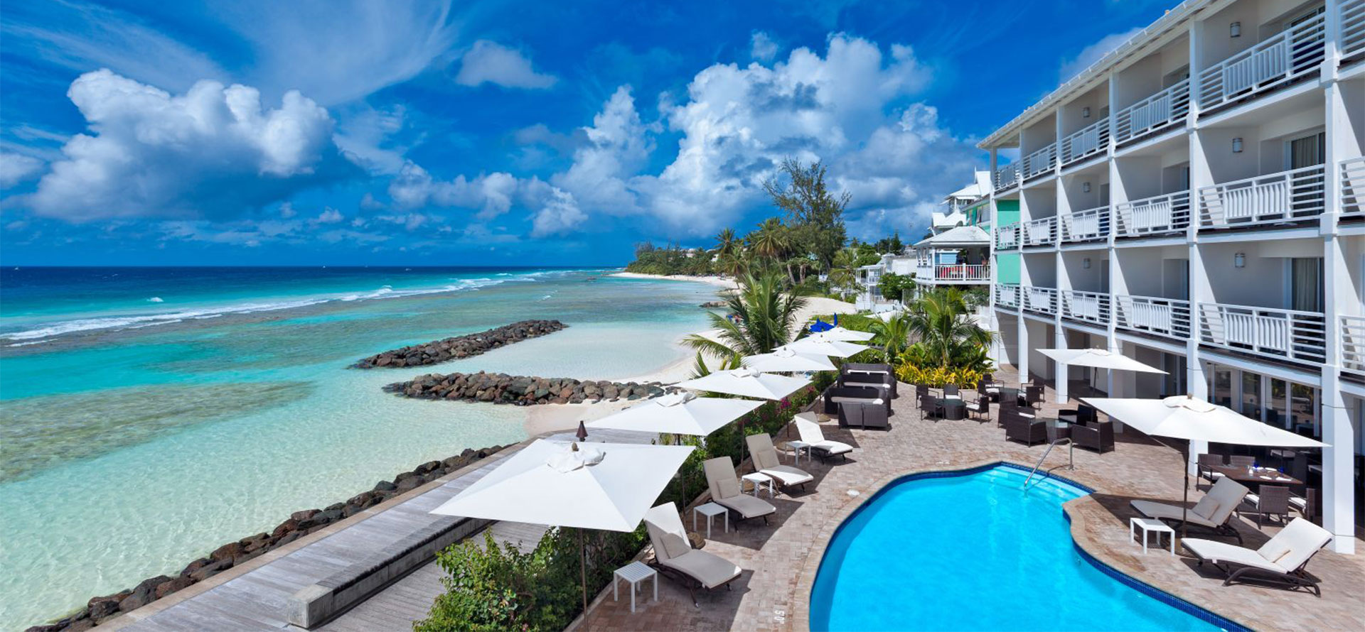 Barbados all-inclusive adults only resort and beach.