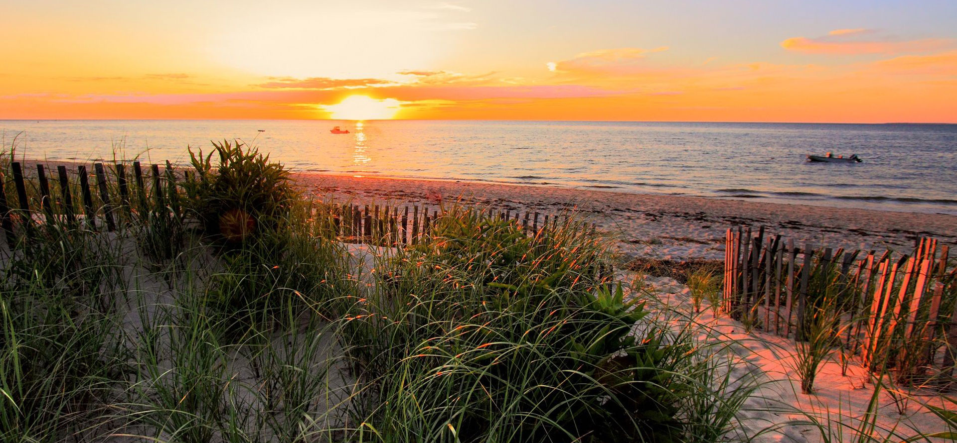 Sunset in Cape Cod.