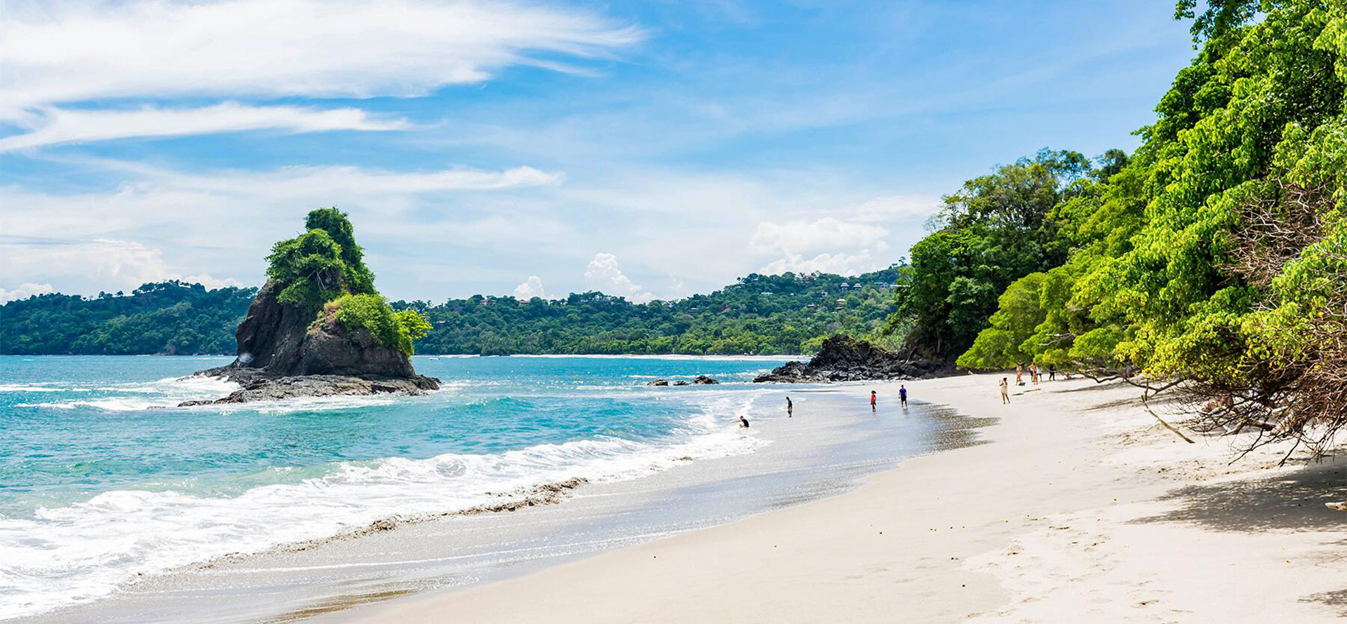 Bay in Costa Rica Beach.