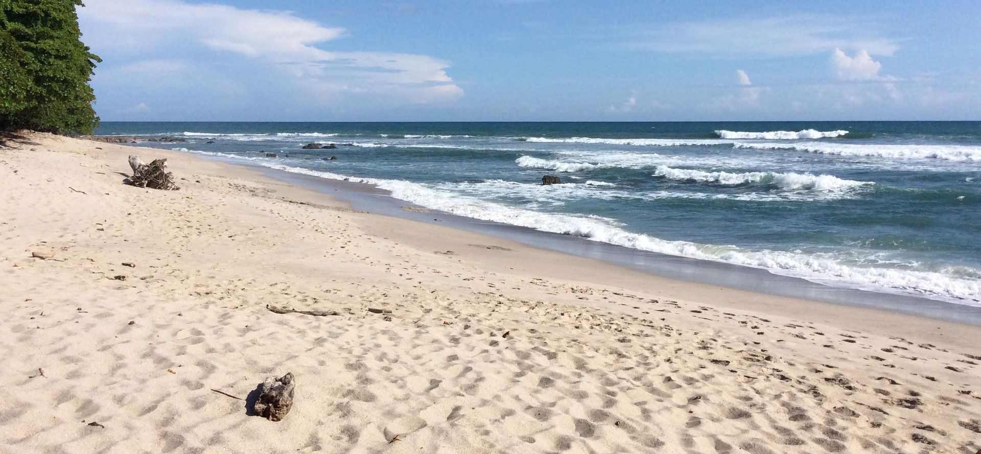 Ocean and Costa Rica Beach.