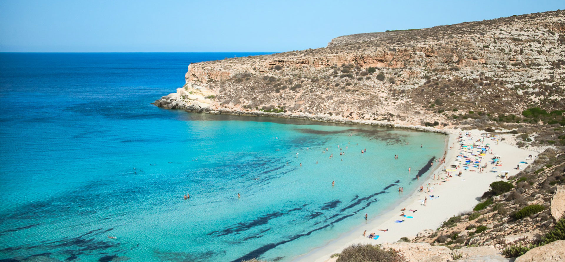 Beach in Sardinia Italy.