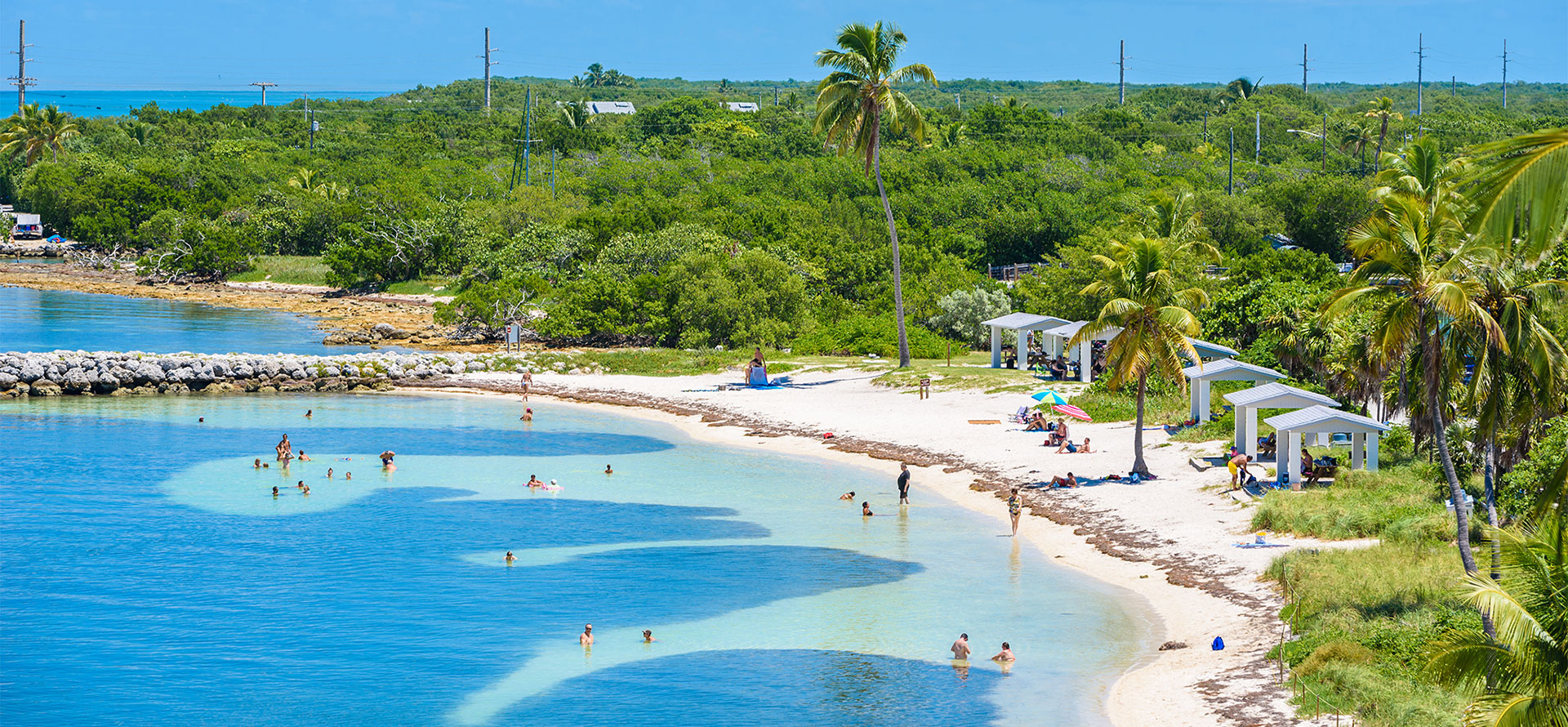 Top view of Key West.