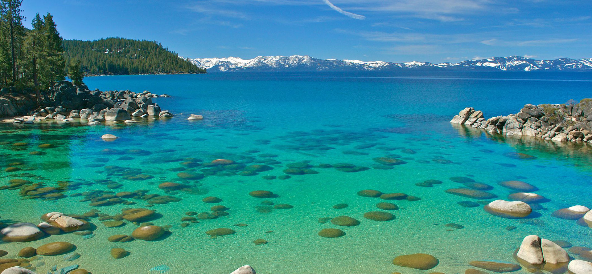 Bay in Lake Tahoe.