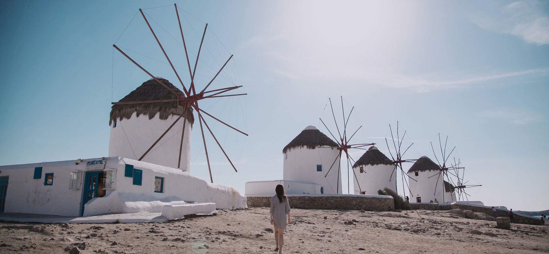 Women in Mykonos.