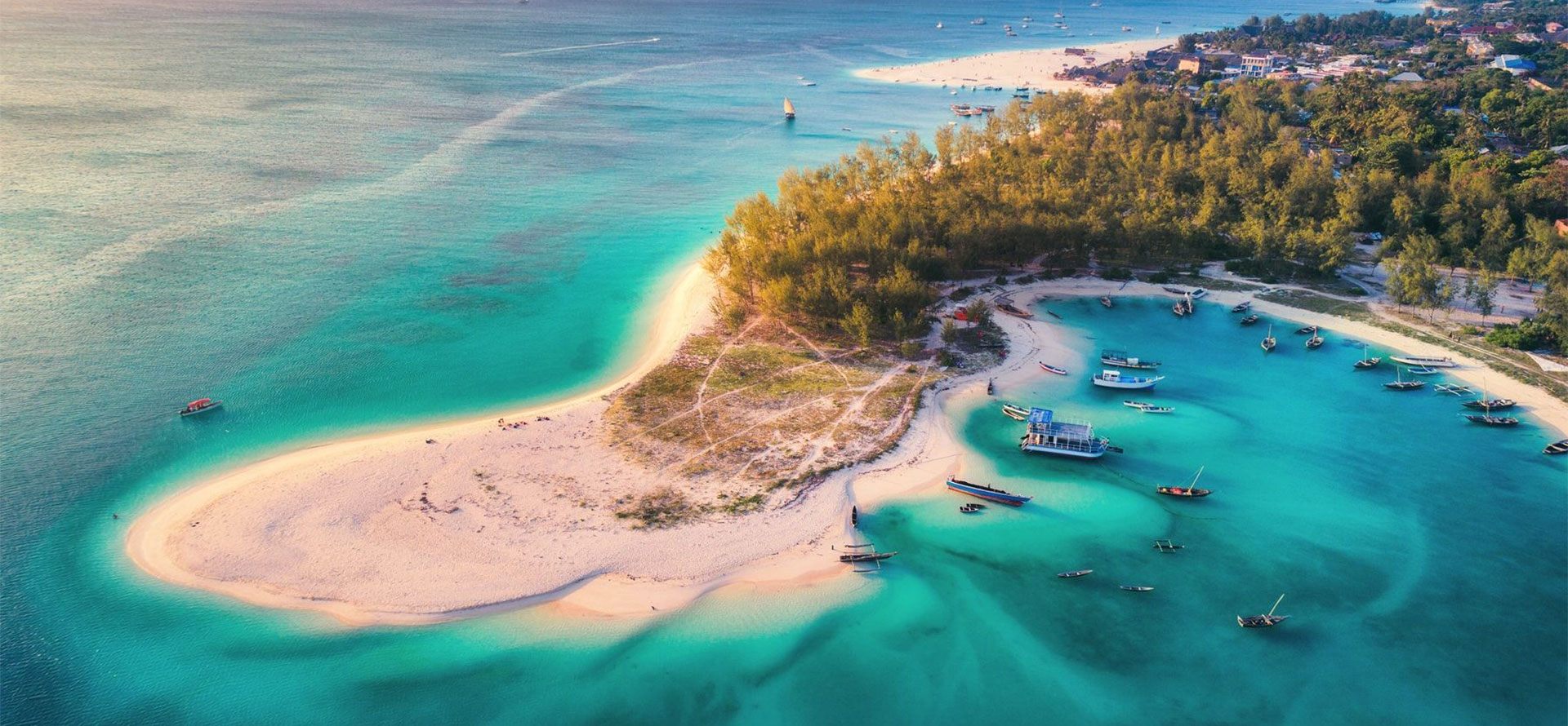 Top view of Zanzibar.