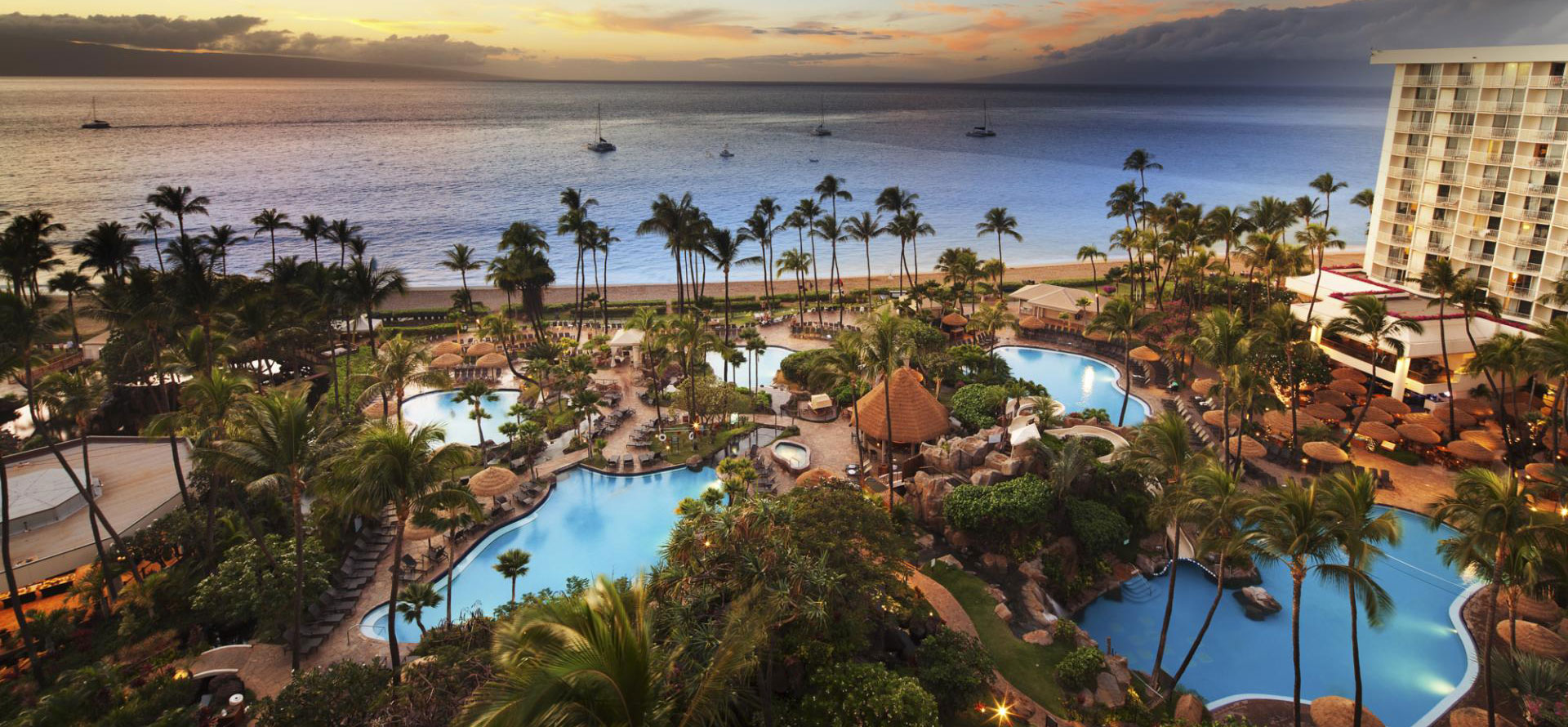 Sunset in Maui All-Inclusive Family Resorts.