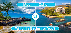 Maui vs Oahu.