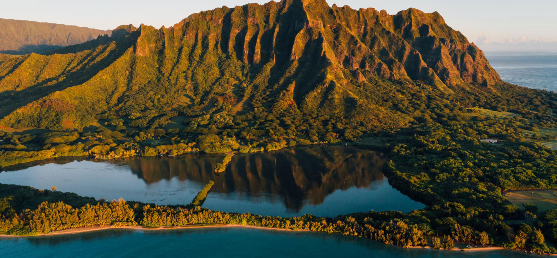 Top view of Maui.