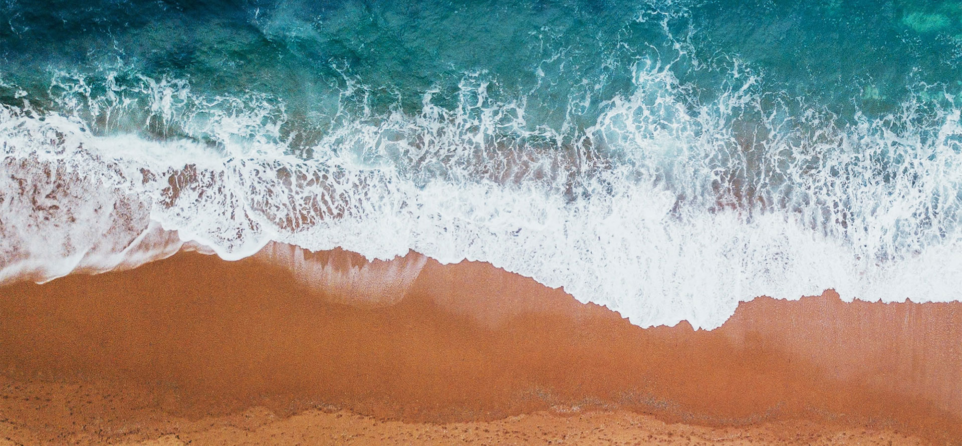 Top view of Seychelles beach.