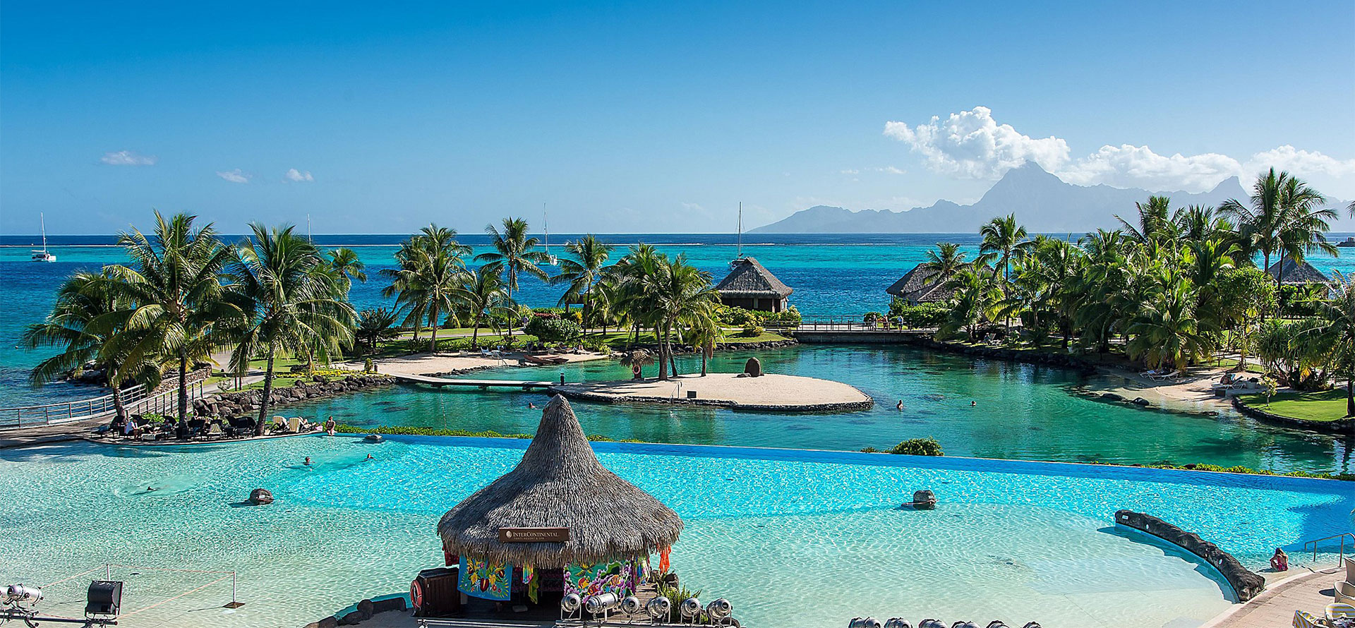 Palms in Tahiti all-inclusive adults only resort.